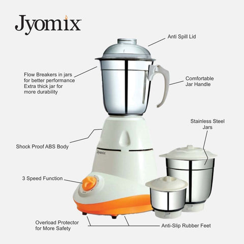 Jyomix Astor Mixer Grinder 600W