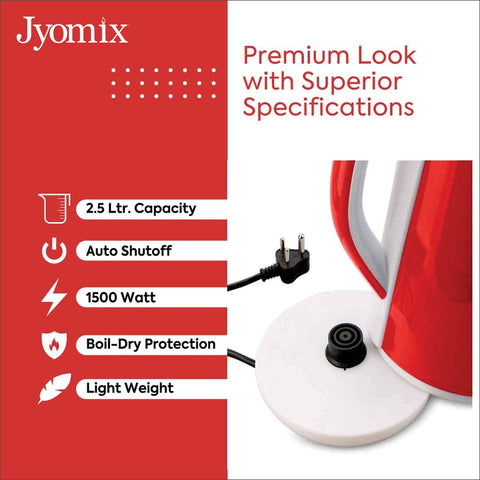 Jyomix Electric kettle, 2.5L