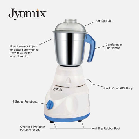 Jyomix Kushaq Mixer Grinder 600W