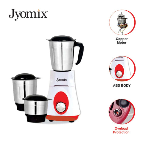 Jyomix Punch 500W 3 SS Jars