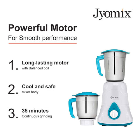 Jyomix Acura 500W 2 SS Jars