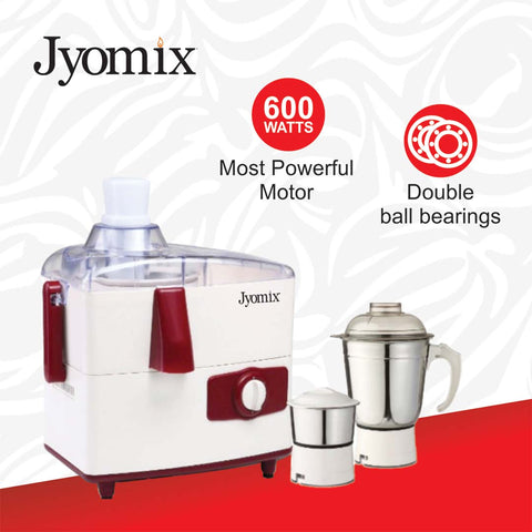 Jyomix Tiago Juicer Mixer Grinder 600W