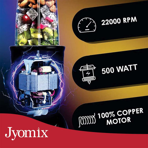 Jyomix Nutri Blender Quickmix 2 poly jar